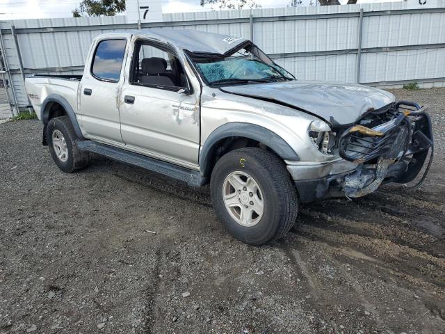 5TEGN92N01Z839788 - 2001 TOYOTA TACOMA DOUBLE CAB PRERUNNER SILVER photo 4
