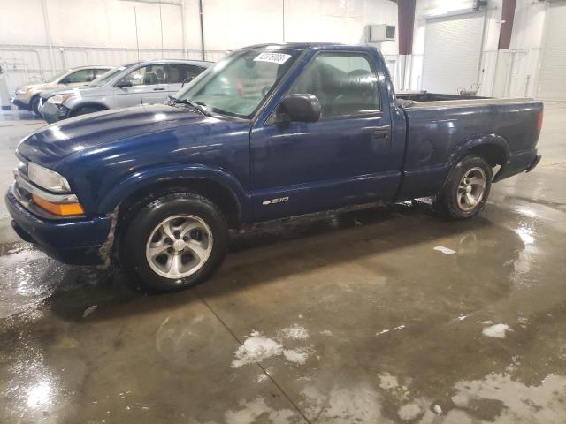 1GCCS1452YK292317 - 2000 CHEVROLET S TRUCK S10 BLUE photo 1