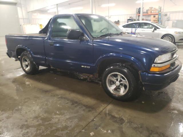 1GCCS1452YK292317 - 2000 CHEVROLET S TRUCK S10 BLUE photo 4