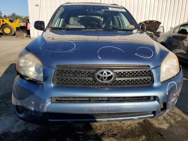 JTMBD33VX75122013 - 2007 TOYOTA RAV4 BLUE photo 5