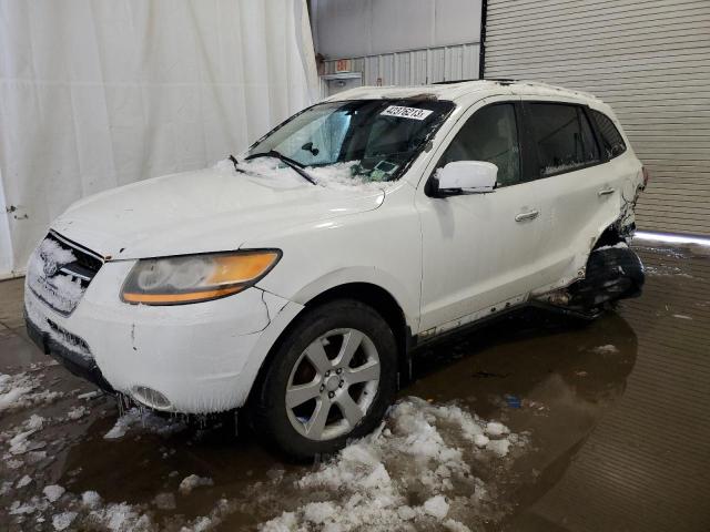 5NMSH73E18H194454 - 2008 HYUNDAI SANTA FE SE WHITE photo 1