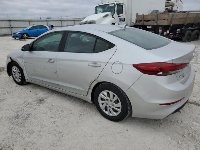 5NPD74LF0HH140200 - 2017 HYUNDAI ELANTRA SE SILVER photo 2