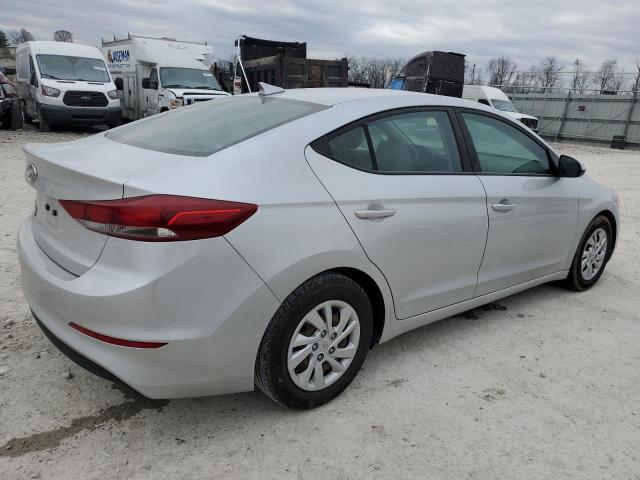 5NPD74LF0HH140200 - 2017 HYUNDAI ELANTRA SE SILVER photo 3