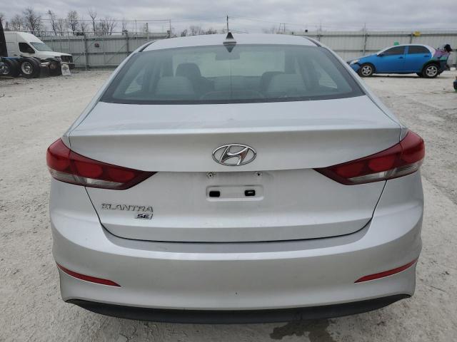 5NPD74LF0HH140200 - 2017 HYUNDAI ELANTRA SE SILVER photo 6