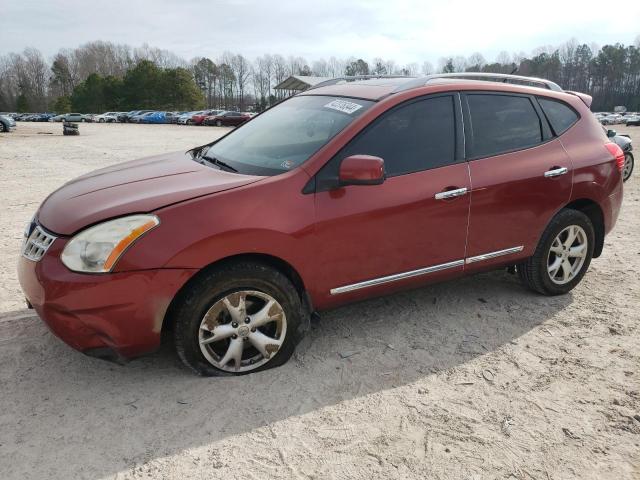 JN8AS5MT7BW189119 - 2011 NISSAN ROGUE S RED photo 1