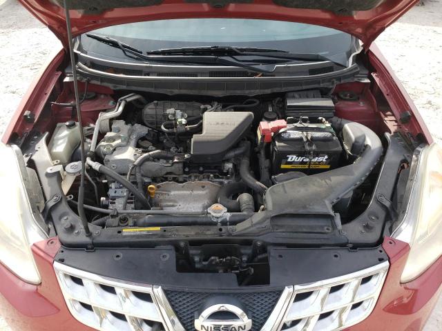 JN8AS5MT7BW189119 - 2011 NISSAN ROGUE S RED photo 12