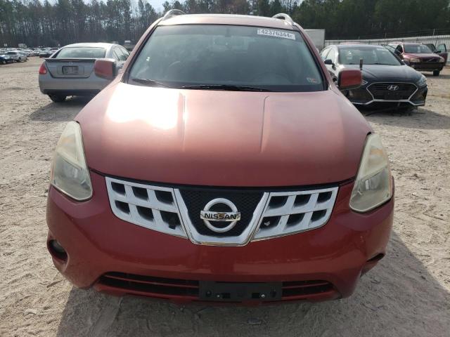 JN8AS5MT7BW189119 - 2011 NISSAN ROGUE S RED photo 5