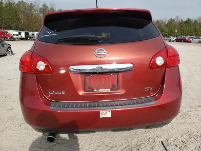 JN8AS5MT7BW189119 - 2011 NISSAN ROGUE S RED photo 6