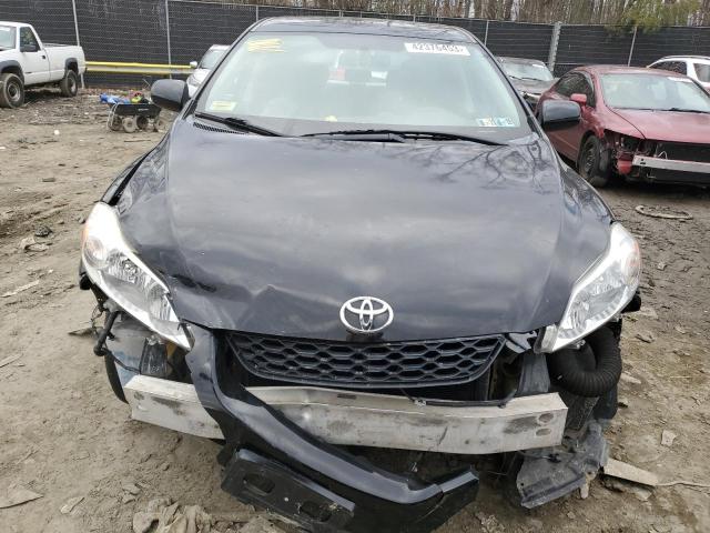 2T1KE40E49C011292 - 2009 TOYOTA COROLLA MA S BLACK photo 5