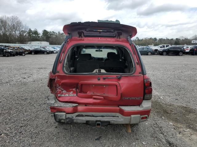 1GNES16S836196406 - 2003 CHEVROLET TRAILBLAZE EXT RED photo 6