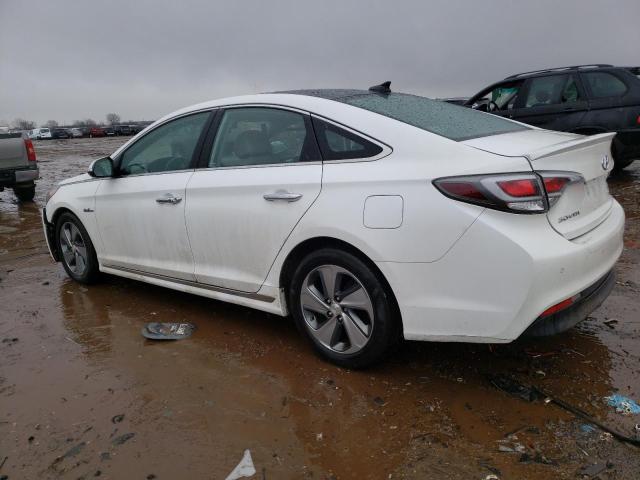 KMHE34L17GA009352 - 2016 HYUNDAI SONATA HYBRID WHITE photo 2