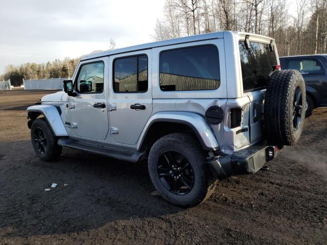 1C4HJXEN6NW217523 - 2022 JEEP WRANGLER U SAHARA SILVER photo 2