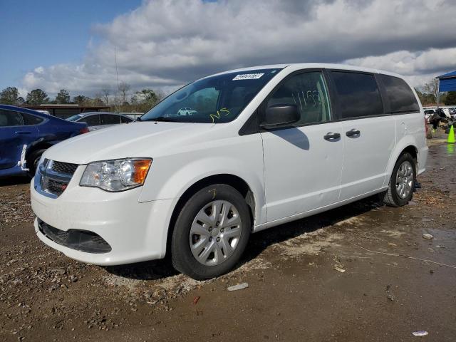 2C4RDGBG4KR504719 - 2019 DODGE GRAND CARA SE WHITE photo 1