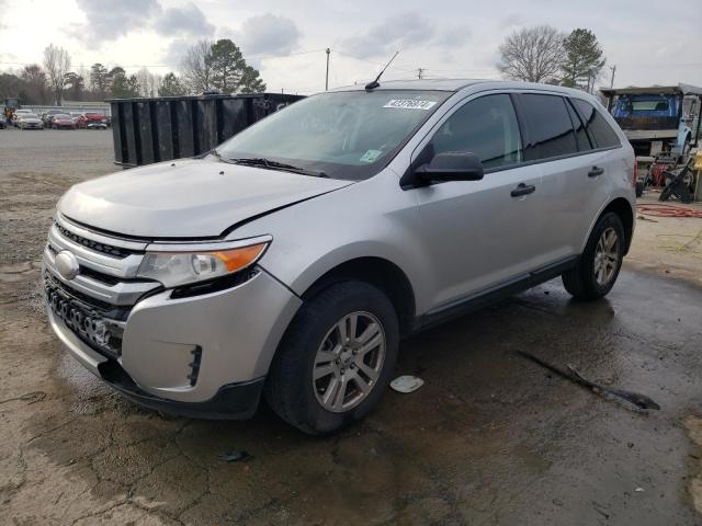 2FMDK3GCXCBA47404 - 2012 FORD EDGE SE SILVER photo 1