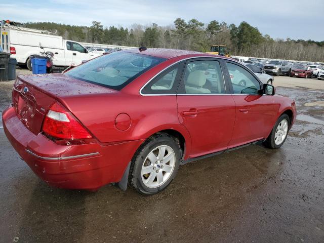 1FAHP24157G128416 - 2007 FORD FIVE HUNDR SEL RED photo 3