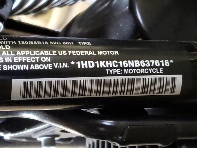 1HD1KHC16NB637616 - 2022 HARLEY-DAVIDSON FLTRX 白色 照片 10