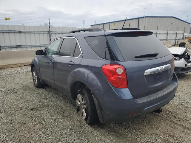 2GNALDEK1D6176332 - 2013 CHEVROLET EQUINOX LT BLUE photo 2