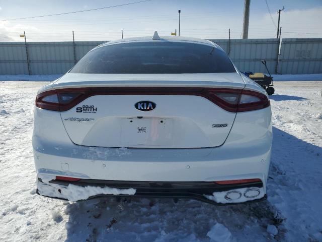 KNAE25LA5J6023755 - 2018 KIA STINGER PREMIUM WHITE photo 6