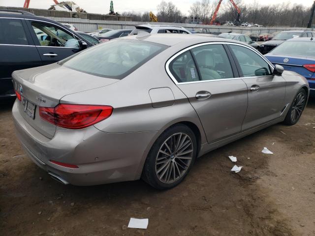 WBAJE7C39HG887800 - 2017 BMW 540 XI SILVER photo 3