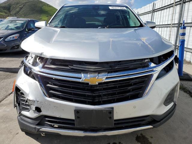 3GNAXJEV2NL224558 - 2022 CHEVROLET EQUINOX LT SILVER photo 5