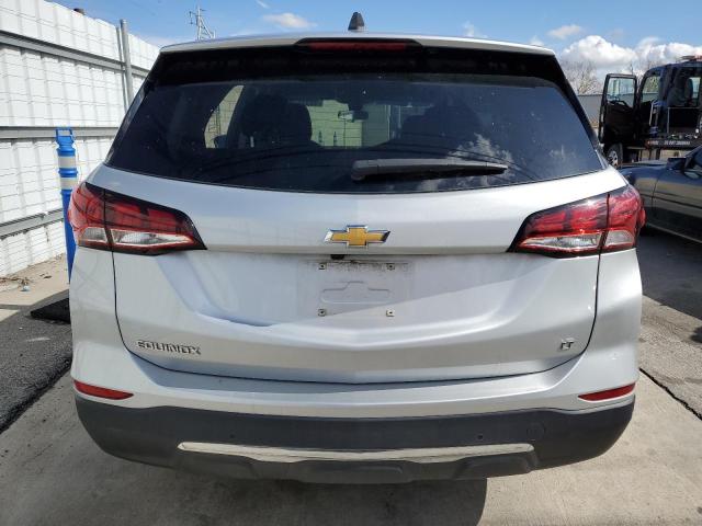 3GNAXJEV2NL224558 - 2022 CHEVROLET EQUINOX LT SILVER photo 6