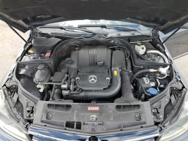 WDDGF4HB7ER317471 - 2014 MERCEDES-BENZ C 250 GRAY photo 11