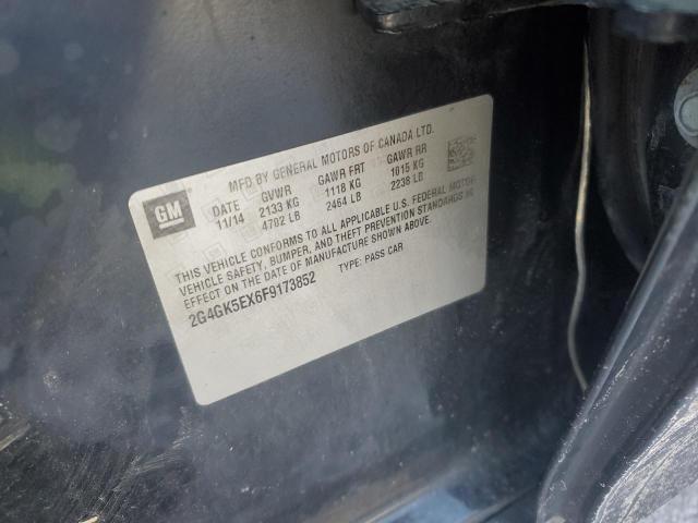 2G4GK5EX6F9173852 - 2015 BUICK REGAL 黑色 照片 13