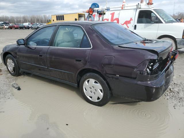 1HGCG1643XA032441 - 1999 HONDA ACCORD LX PURPLE photo 2