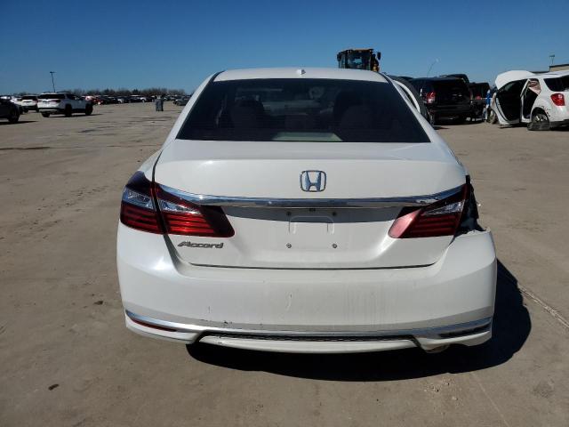 1HGCR2F86HA075840 - 2017 HONDA ACCORD EXL WHITE photo 6