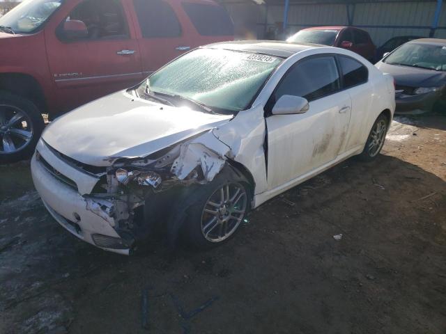 JTKDE177970196051 - 2007 TOYOTA SCION TC WHITE photo 1