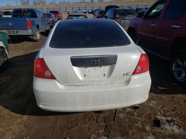 JTKDE177970196051 - 2007 TOYOTA SCION TC WHITE photo 6