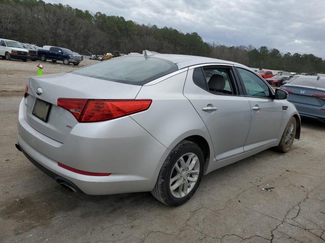 KNAGM4A70D5399715 - 2013 KIA OPTIMA LX SILVER photo 3