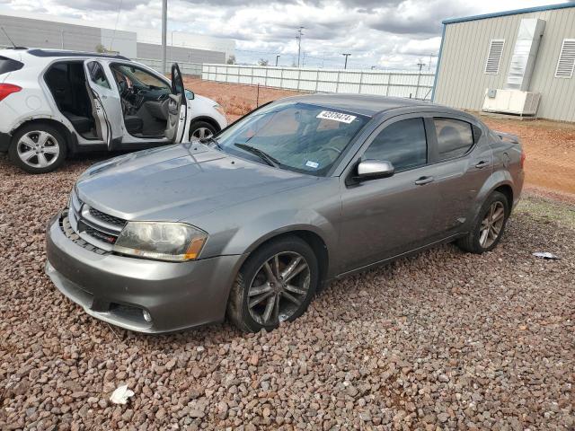 1C3CDZCG6DN689456 - 2013 DODGE AVENGER SXT GRAY photo 1