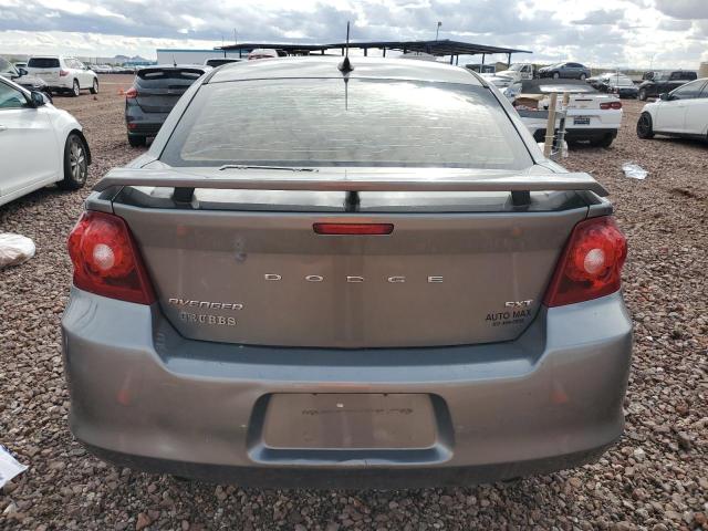 1C3CDZCG6DN689456 - 2013 DODGE AVENGER SXT GRAY photo 6