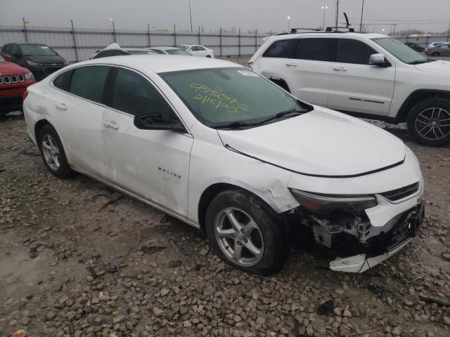 1G1ZB5ST6HF168572 - 2017 CHEVROLET MALIBU LS 白色 照片 4