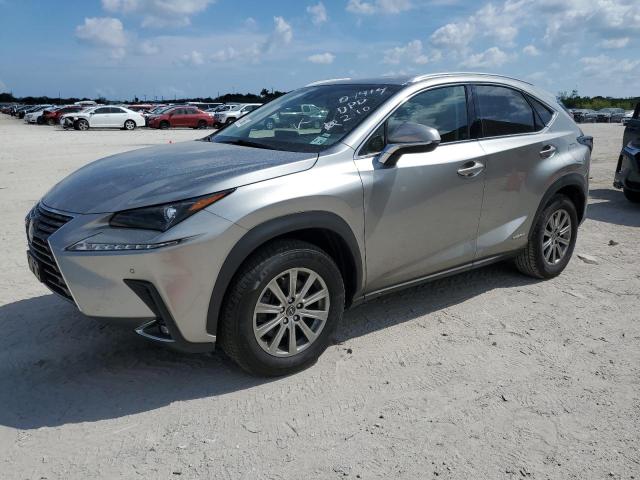 JTJBJRBZ6K2124414 - 2019 LEXUS NX 300H SILVER photo 1