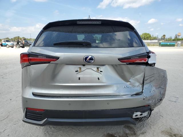 JTJBJRBZ6K2124414 - 2019 LEXUS NX 300H SILVER photo 6