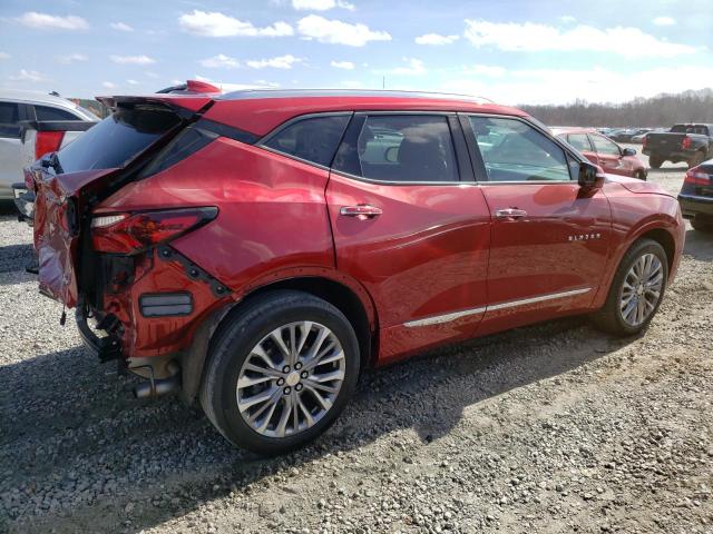 3GNKBFRS4MS563830 - 2021 CHEVROLET BLAZER PREMIER RED photo 3