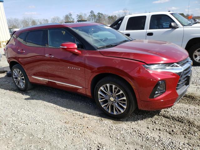 3GNKBFRS4MS563830 - 2021 CHEVROLET BLAZER PREMIER RED photo 4