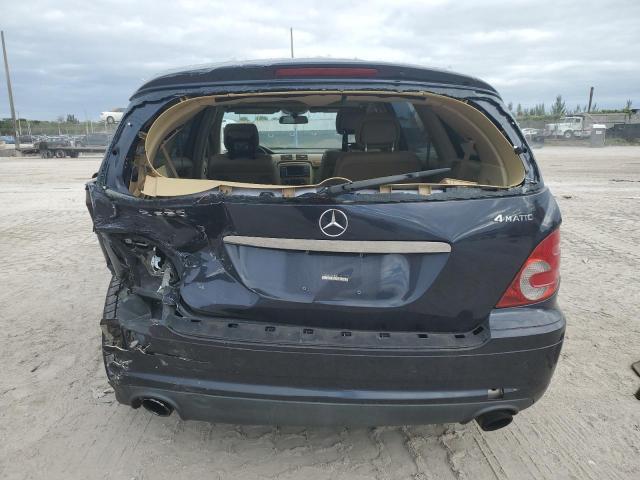 4JGCB65E18A082871 - 2008 MERCEDES-BENZ R 350 BLUE photo 6