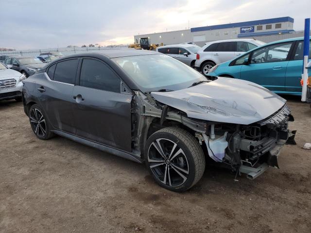 3N1AB8DVXMY294489 - 2021 NISSAN SENTRA SR GRAY photo 4