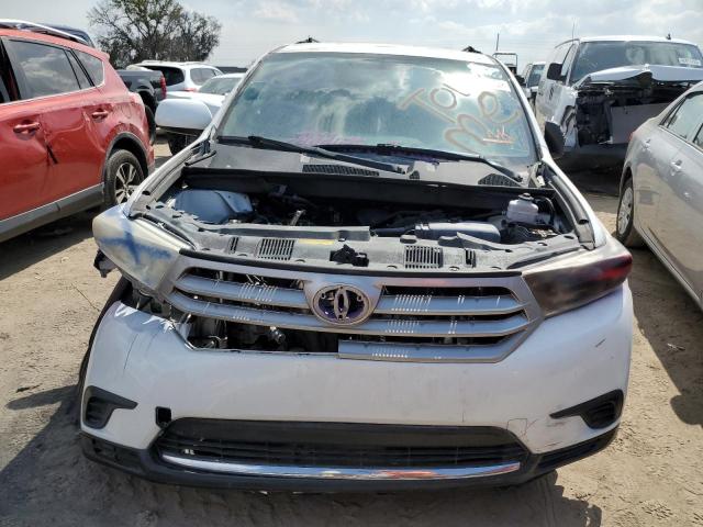 5TDZA3EH8DS042407 - 2013 TOYOTA HIGHLANDER BASE Ақ фото 5
