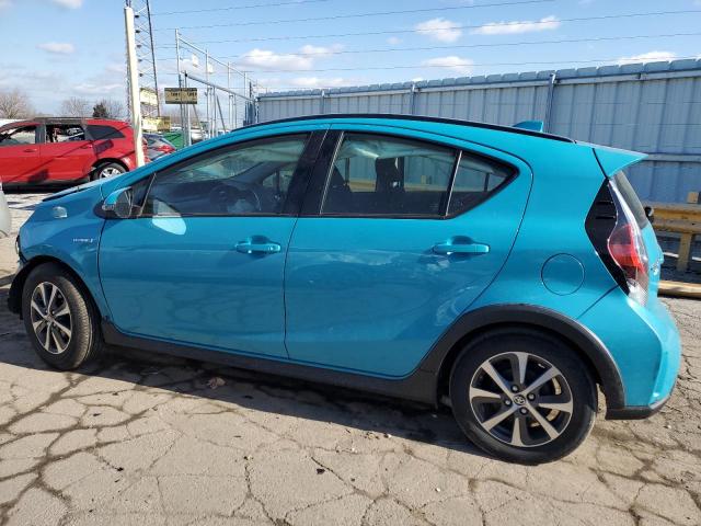 JTDKDTB3XK1625749 - 2019 TOYOTA PRIUS C TEAL photo 2