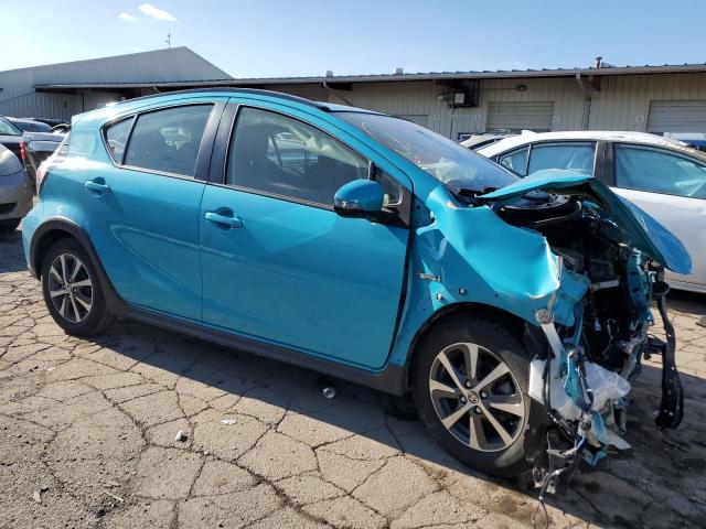 JTDKDTB3XK1625749 - 2019 TOYOTA PRIUS C TEAL photo 4