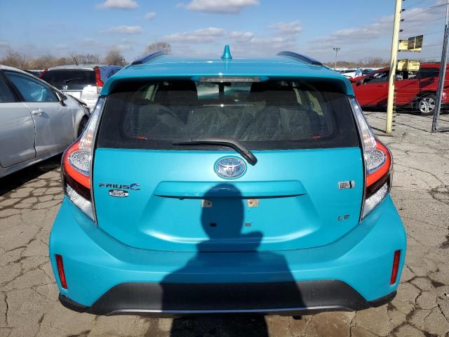 JTDKDTB3XK1625749 - 2019 TOYOTA PRIUS C TEAL photo 6