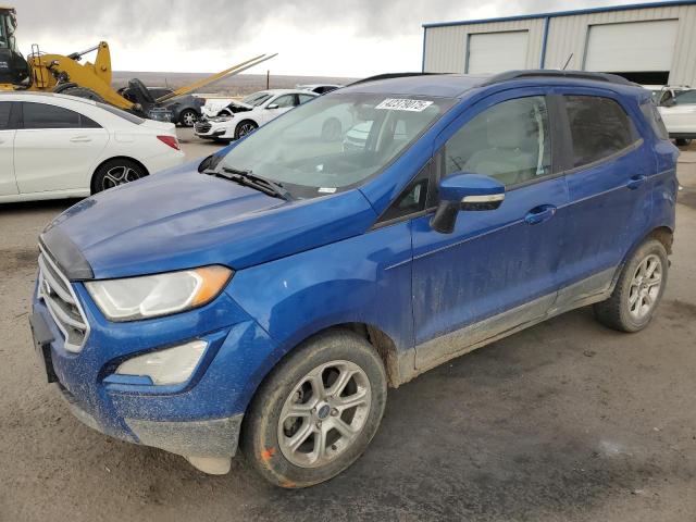 MAJ3S2GE1KC254070 - 2019 FORD ECOSPORT SE ლურჯი ფოტო 1
