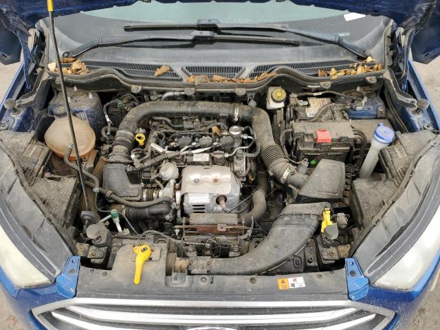 MAJ3S2GE1KC254070 - 2019 FORD ECOSPORT SE ლურჯი ფოტო 12