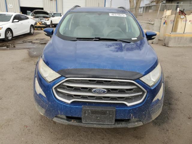 MAJ3S2GE1KC254070 - 2019 FORD ECOSPORT SE ლურჯი ფოტო 5