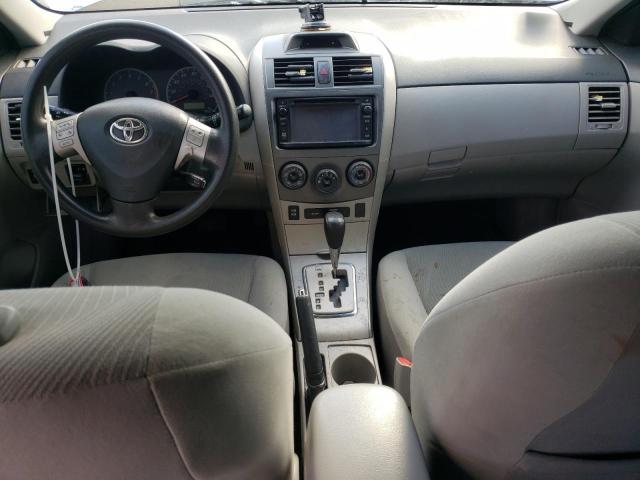 2T1BU4EE4CC843816 - 2012 TOYOTA COROLLA BASE SILVER photo 8