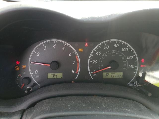 2T1BU4EE4CC843816 - 2012 TOYOTA COROLLA BASE SILVER photo 9